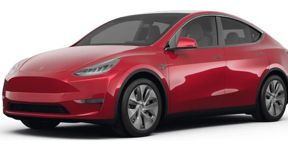 TESLA MODEL Y 2022 7SAYGDEE0NF347057 image